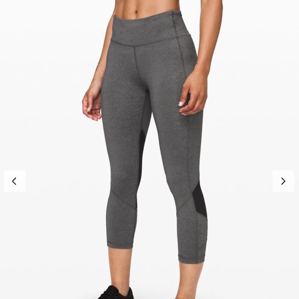 Lululemon Pace Rival Mid-Rise Crop 22”